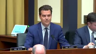 Matt Gaetz Enters Laptop From Hell Into Record