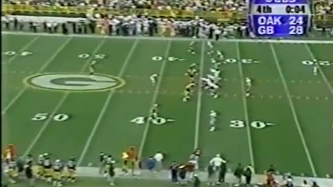 1999-09-12 Oakland Raiders vs Green Bay Packers Part 2