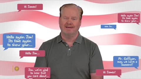 Jim Gaffigan on politicians with their hands out