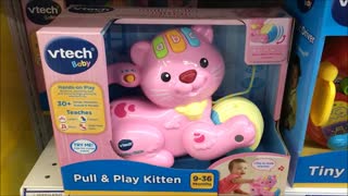 Pull & Play Kitten Toy