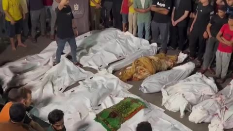 Palestinians killed during Israeli bombing of Gaza