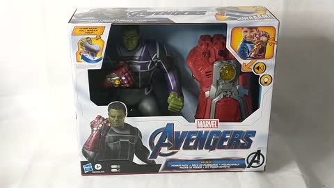 Marvel Avengers Hulk Power Pack with Wearable Gauntlet