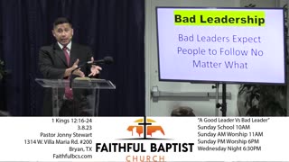 A Good Leader Vs Bad Leader