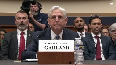 Watch AG Garland literally crying and using the 'Holocaust' as his 'forcefield' reason..