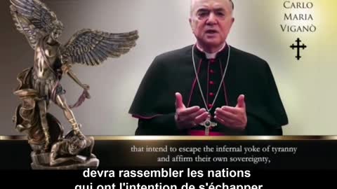 Vidéo sous-titrée en français - Monseigneur Carlo Maria Vigano - Alliance internationale.