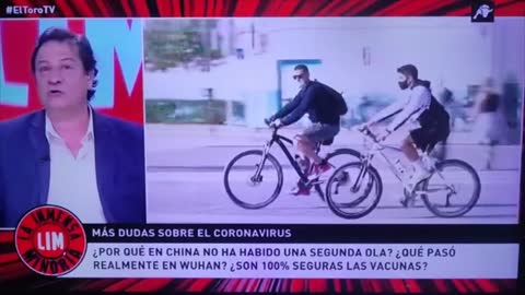 Ayer en el toro TV PROPAGANDA DE VACUNACIÓN POR INVERSORES EN LAS TV