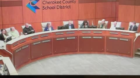 Cherokee County School Board Meeting