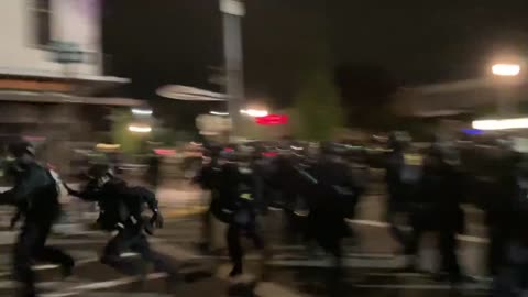 The feds rush antifa in Portland