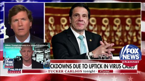 Tucker Talks About De Blasio and Cuomo