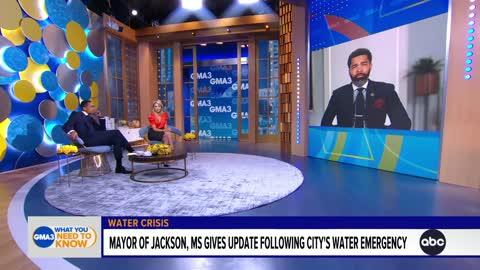 Jackson Mississippi's Mayor gives update on water crisis