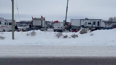 Freedom Convoy @ The Farm - Ottawa Canada - 2022-02-22