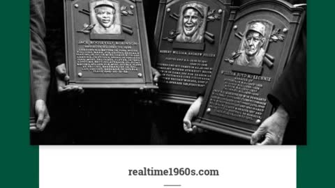 July 23, 1962 - Jackie Robinson Speaks in Cooperstown; Willie Mays Speaks on NL Pennant Race