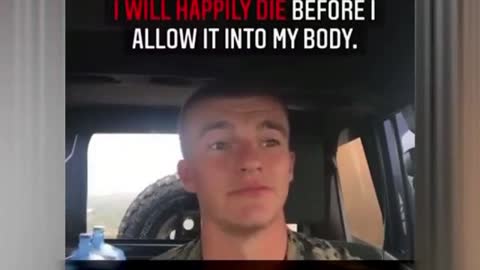 Man in Uniform Speaks Out on the Marine Corps' Vaccine Mandate Protocols