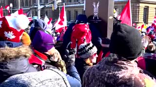 Scenes from Canada ‘Freedom Convoy’ Protest