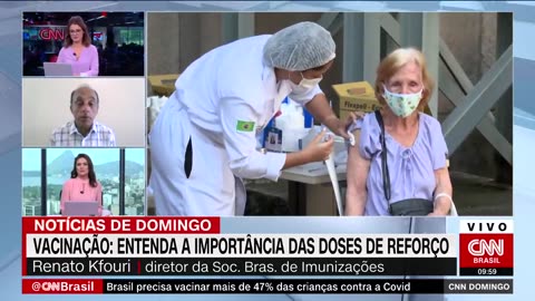 CNN e infectologista militante passa desinformação com vacinas da COVID que está causando mortes. Imundos !