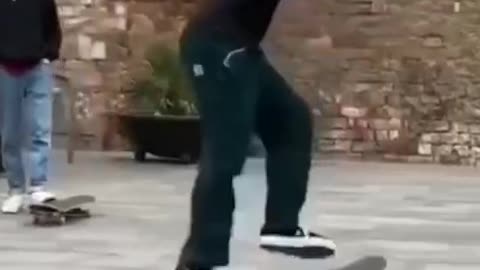 skateboard leap