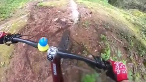 Mountain biking cross-country