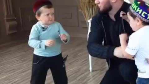 Fight of the year. 2 dwarfs russian fighting