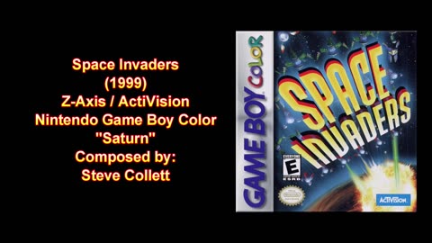 "Saturn" - Space Invaders [Game Boy Color; Z-Axis; 1999]