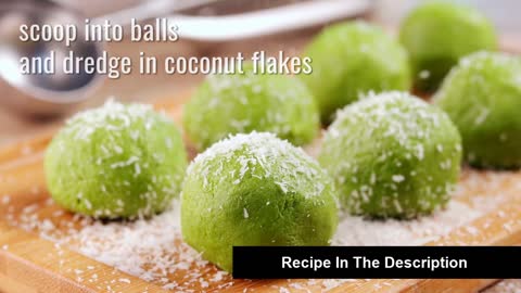 Keto Recipes - Coconut Matcha Fat Bombs