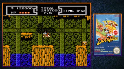 A playthrough 1989 NES game, Disney's DuckTales