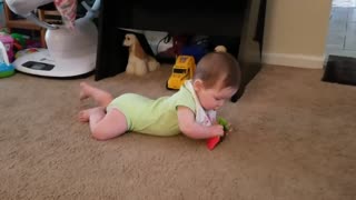 Baby Crawling for Toy