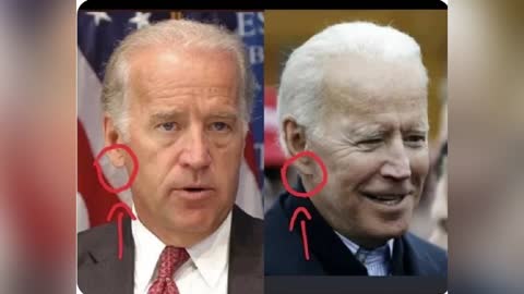 JOE BIDEN HAS BEEN REPLACED BY A CLONE!!