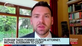 Jack Posobiec on Durham is taking former Clinton attorney Michael Sussmann to court