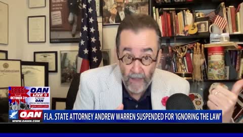 Fla. state attorney Andrew Warren suspended for 'ignoring the law'