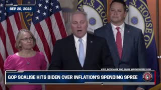 Scalise Hits Biden Over Inflation Spending Spree