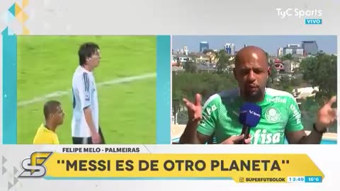 Felipe Melo cuenta como marcar a Messi