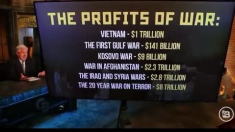 In the US, they calculated income from participating in conflicts around the world since 1965 .