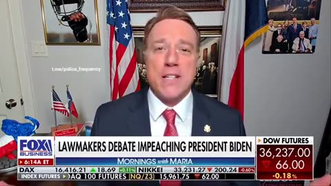 REP. PAT FALLON (R-TX): WE EXPECT TO HAVE A 'FORMAL VOTE ON THE BIDEN IMPEACHMENT INQUIRY' BEFORE...
