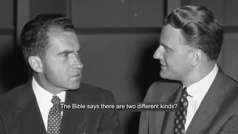 Richard Nixon & Billy Graham discuss the synagogue of satan