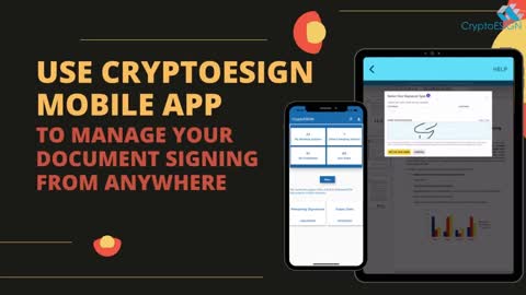 Improve your productivity at work with CryptoESIGN.