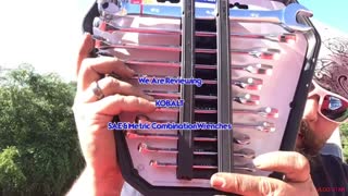 Kobalt Combination Wrench Set Tool Review from Lowes SAE & Metric