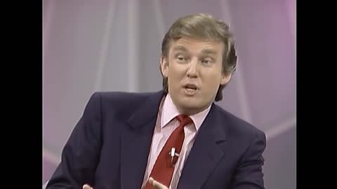 Trump when young