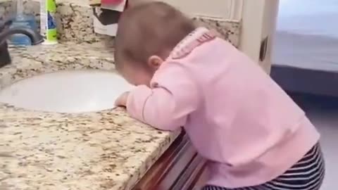 Cute baby funny video