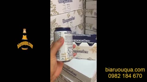 Bia lon Hoegaarden 330ml giá bao nhiêu? Mua ở đâu giá rẻ?