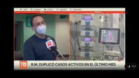 Chile: doctor oficialista admite que los que estan en UCI son los pinchados.