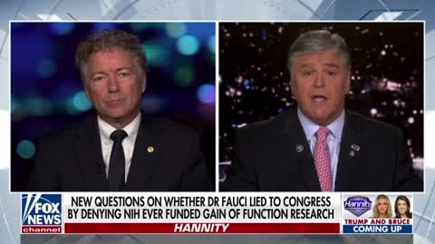 Sen. Rand Paul discusses the latest surrounding Dr. Fauci and funding coronavirus research