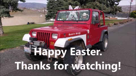 Graham Family Farm: 2022 Easter Bunny Jeep Ride