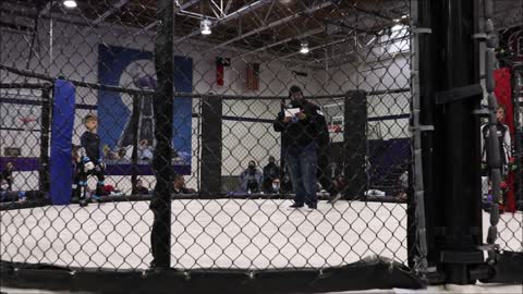 Daniel Riggs First MMA Cage Fight