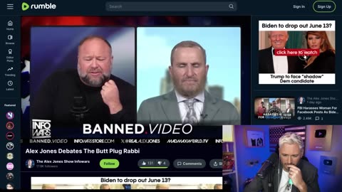 'RABBI BUTTPLUG'_ Alex Jones THROWS DOWN With Rabbi Shmuley _ The Kyle Kulinski Show