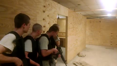 Cadets Learning CQB