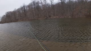 Early Fly Fishing Lake Arthur 3_25_2021