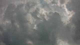 Cool Clouds before storm with nature sounds