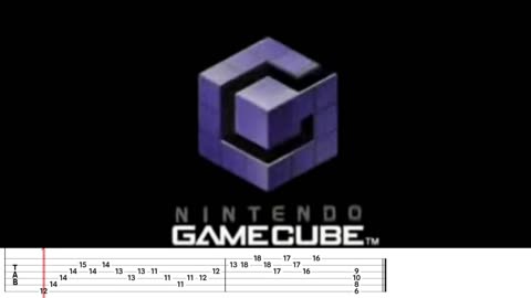Nintendo GameCube opening guitar TAB
