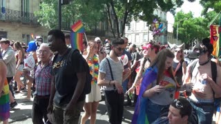 Bordeaux France Gay LGBTQIA+Pride GoPro 6.