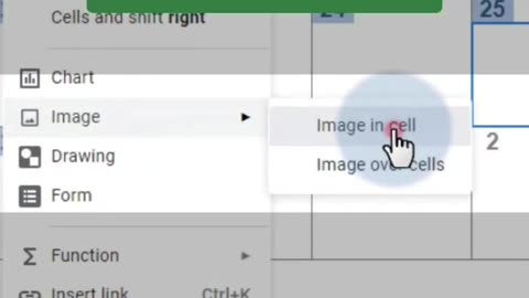 Insert an image in a cell in google sheets | Things sheets can do better than excel